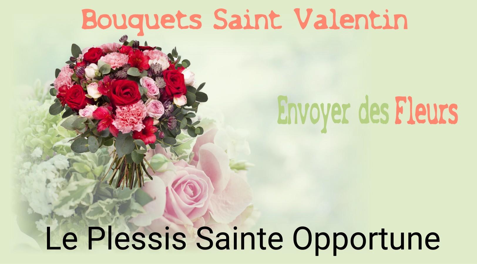 Roses de Saint-Valentin livrées à Le Plessis-Sainte-Opportune